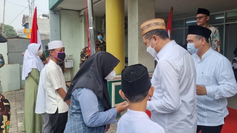PWNU DKI Jakarta Salurkan Beasiswa 200 Santri Yatim Piatu Terdampak Covid-19