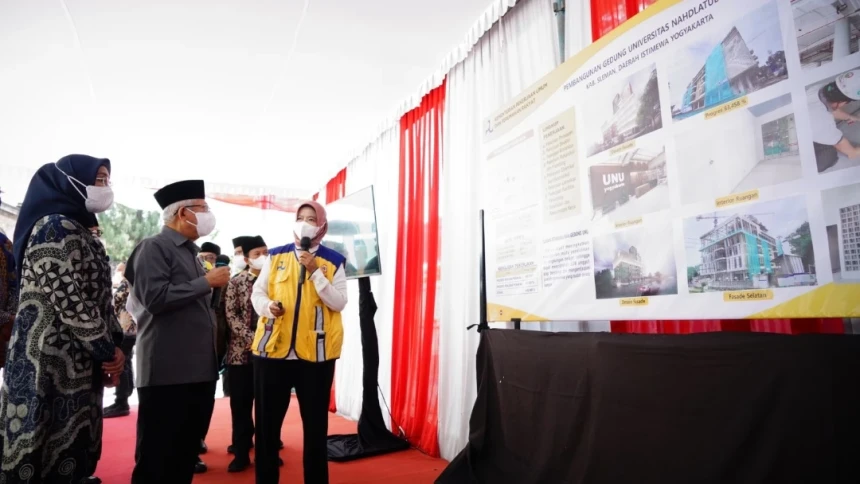 Pembangunan Kampus Baru UNU Yogyakarta Didesain secara Modern menjadi Bangunan Hijau