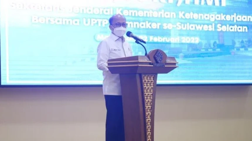 Sekjen Kemnaker Nilai Sangat Layak Perubahan Status BLK ke BBPVP Makassar