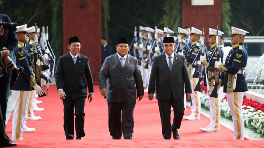 Ketua DPR Terlambat di Sidang Tahunan MPR, Prabowo Tiba Lebih Dulu