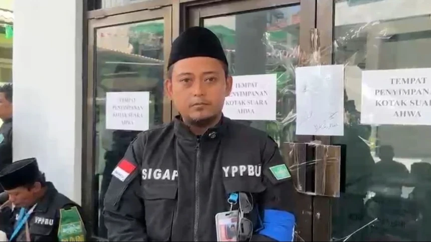 Satuan Sigap Amankan Kotak AHWA Muktamar Ke-35 NU