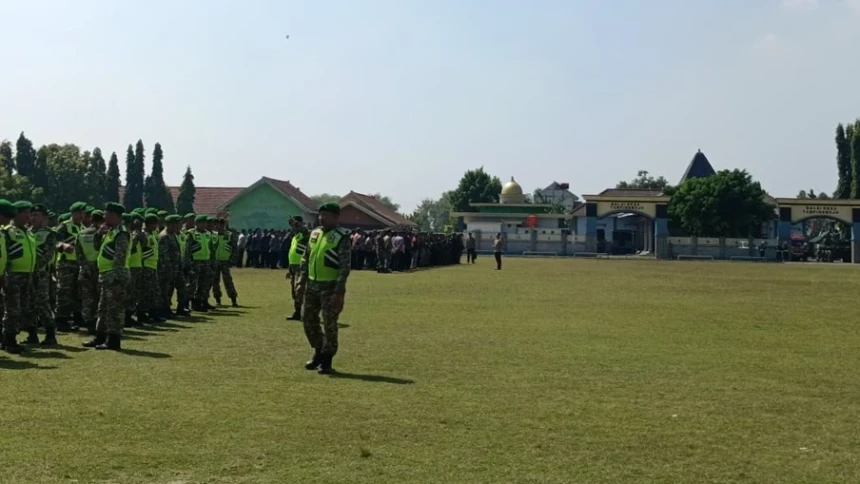 Jelang Pembukaan Muktamar Ke-35 NU, TNI Simulasikan Pendaratan Helikopter Wapres Gibran