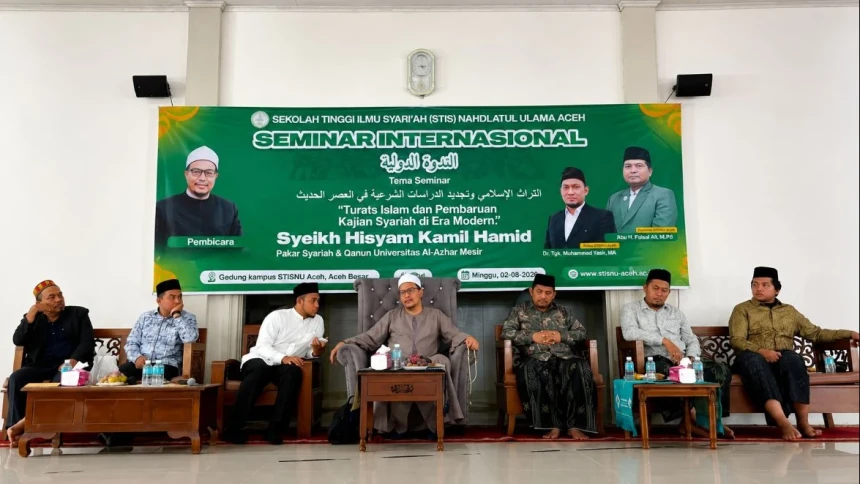 Seminar Internasional STISNU Aceh Hadirkan Pakar Al-Azhar, Perkuat Jejaring Akademik Global dan Pembaruan Kajian Syariah