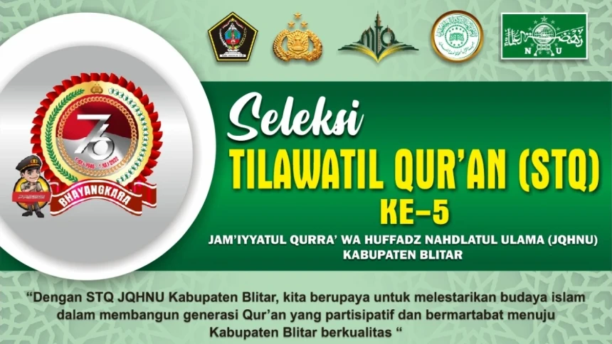 500 Hafidz-Hafidzah Ikuti Seleksi Tilawatil Qur'an JQHNU di Blitar