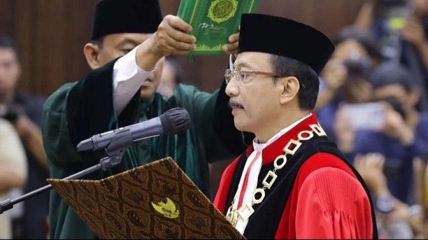 Dilantik Jadi Ketua MK, Suhartoyo Akan Percepat Pembentukan MKMK Secara Permanen