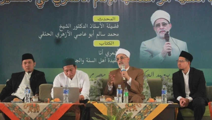 Guru Besar Al-Azhar Kairo Sampaikan Nilai-Nilai Aswaja di Al-Hikam Depok