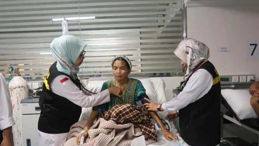 786 Nakes Siap Siaga Pastikan Kesehatan Jamaah Haji Indonesia