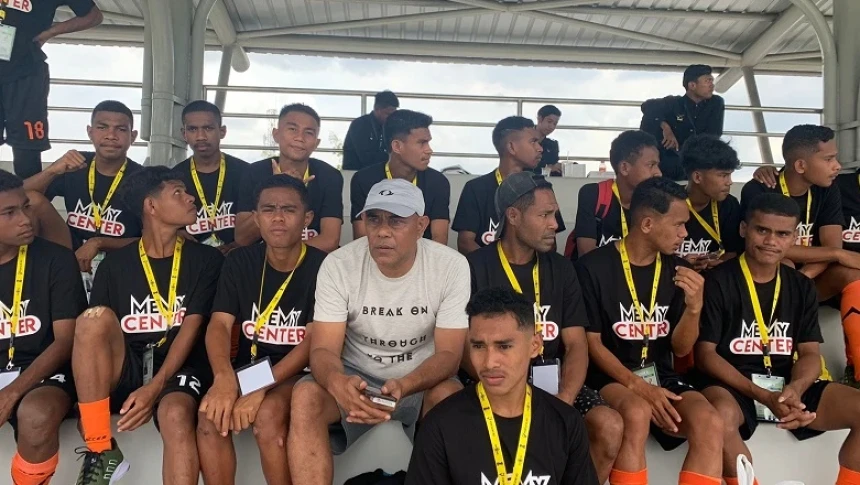 Tim Sepak Bola NTT Porseni NU Berasal dari Kampung Halaman Pemain Timnas