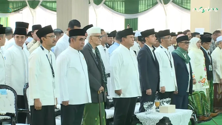 Prabowo Dan Deretan Tokoh Nasional Hadir dalam Pembukaan Muktamar Ke-35 NU
