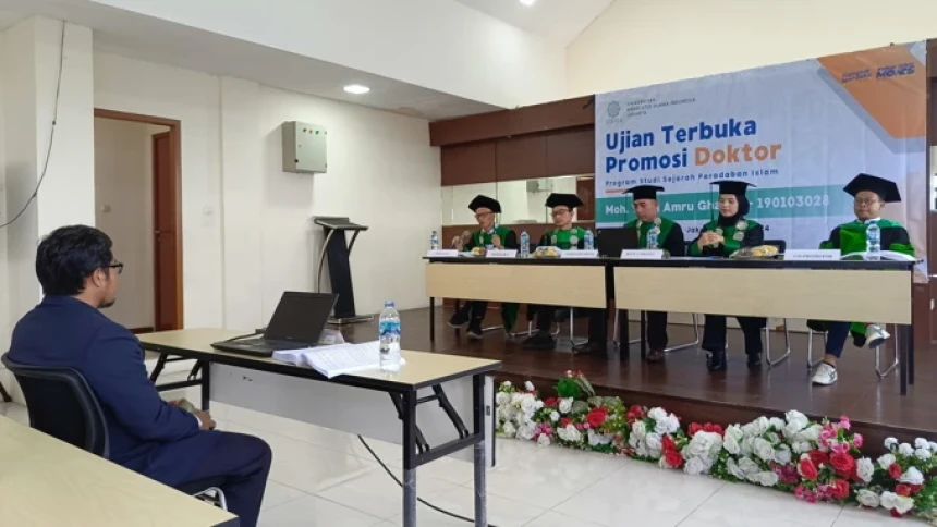 Kaji Fenomena Kebahasaan Ulama Nusantara, Yusni Amru Ghazali Raih Doktor di Unusia