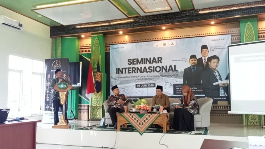 Prodi IAT UNU Blitar Diskusikan Perkembangan Studi Al-Qur'an dengan Akademisi Universitas Notre Dame Amerika