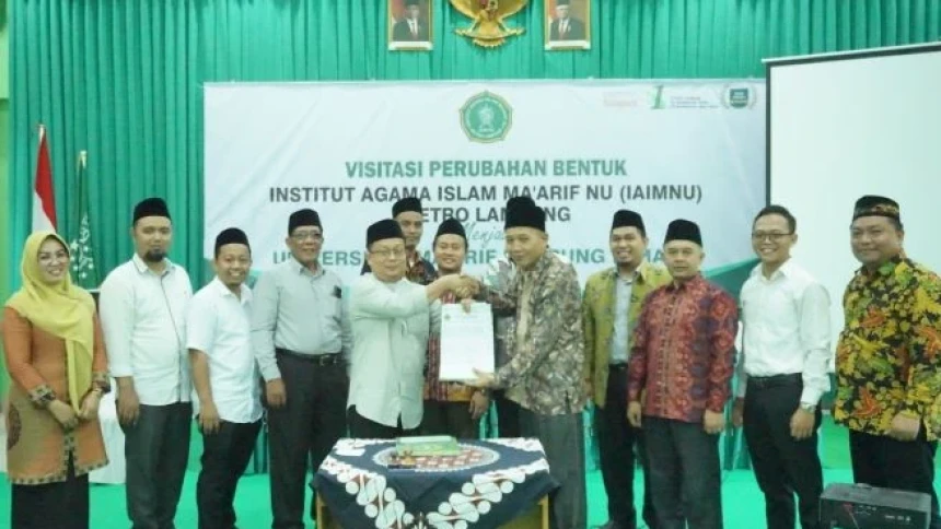 Sebentar Lagi IAIMNU Metro Lampung Berubah Menjadi Universitas