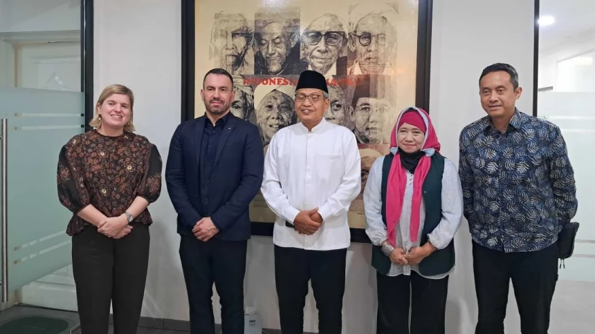 Sambangi PBNU, Wadubes Selandia Baru Dalami Hubungan Islam dan Budaya Indonesia