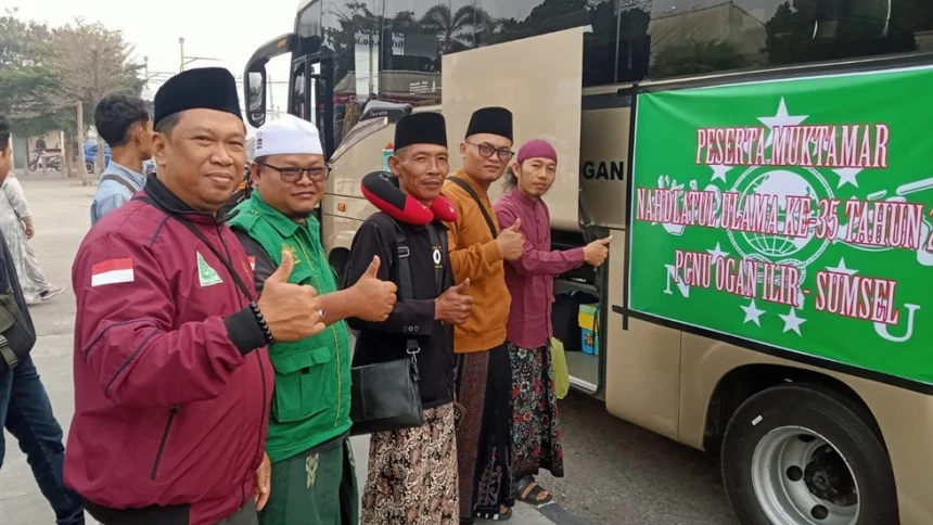 Hadir Muktamar Ke-35 NU, Muktamirin Ogan Ilir Isi Daya Spiritual