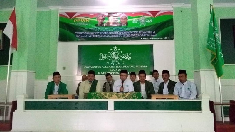 Rais Syuriyah MWCNU se-Kabupaten Bogor Ikuti Pendidikan Pengembangan Wawasan Keulamaan