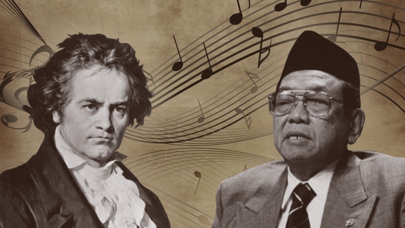 Antara Gus Dur dan Simponi ke-9 Beethoven