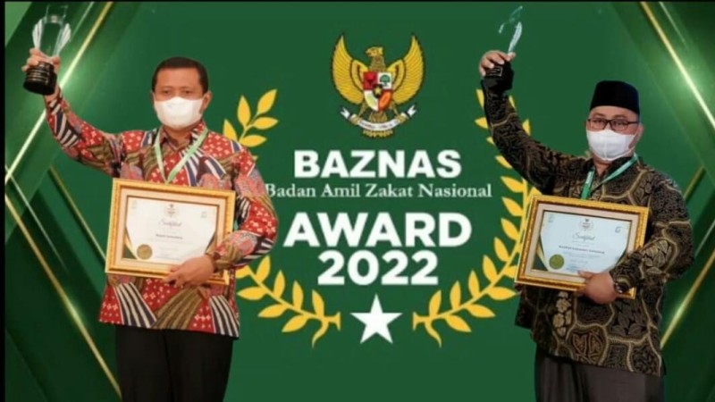 Sekretaris PCNU Sumedang Terima Penghargaan dalam Baznas Award 2022