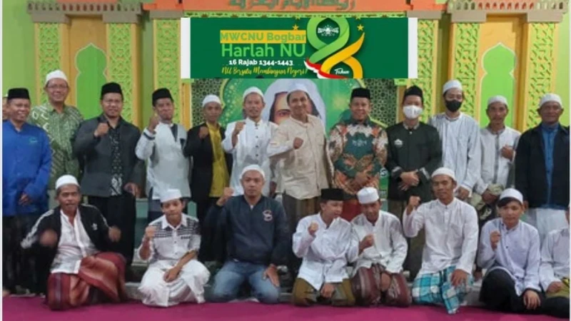 MWCNU Bogor Barat Adakan Harlah NU ke-96 Hadirkan Gus Abid Muaffan