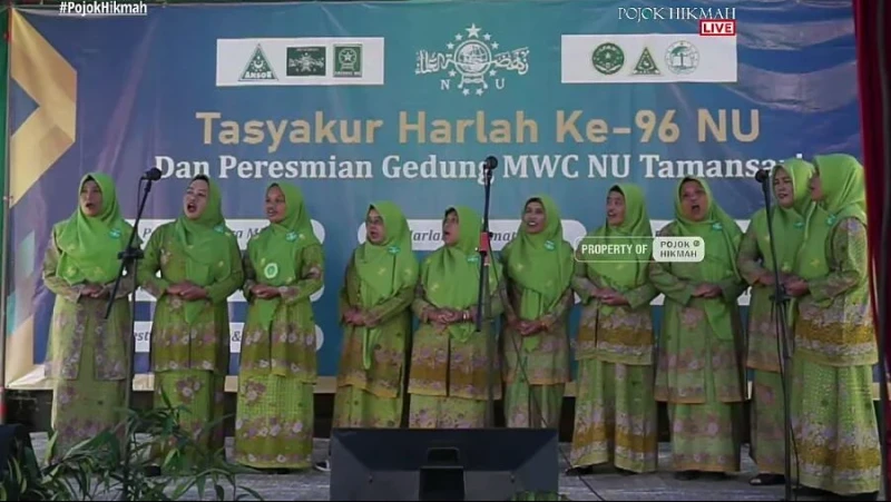 Peresmian Gedung Baru Hingga Festival Marawis Warnai Kemeriahan Harlah NU ke-96 MWCNU Tamansari