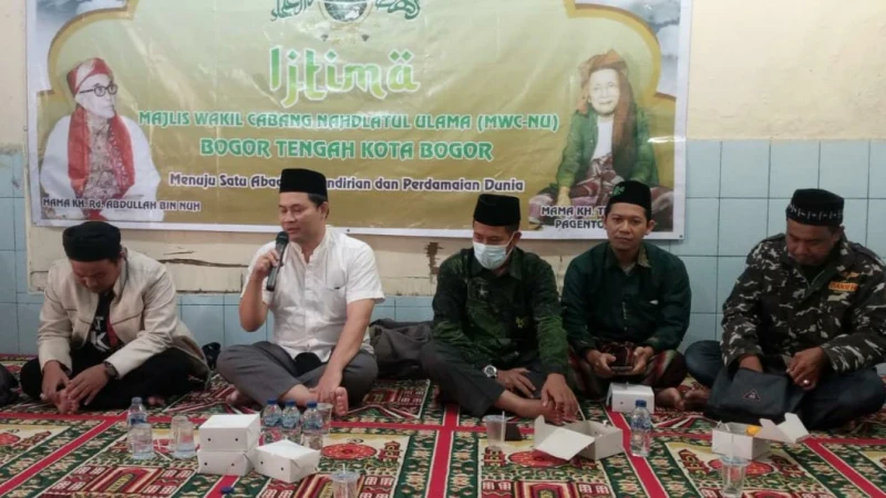 Yaumul Ijtima' MWCNU Bogor Tengah, H Edi Nurokhman Ajak Nahdliyin Dakwah dengan Penuh Kearifan