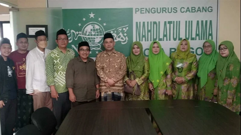 Ir H Edi Nurokhman Terima Kunjungan Muslimat NU Kota Bogor