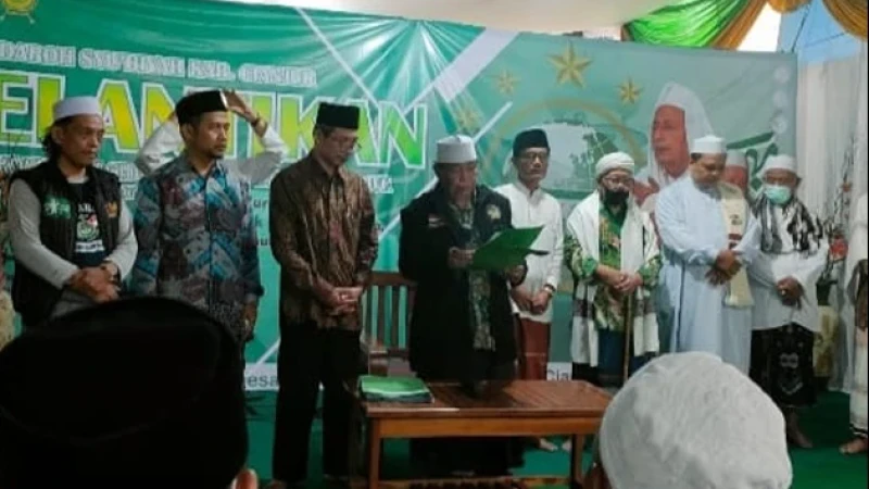 Perkuat Aswaja Annahdliyyah, Pengurus Ghusniyyah Jatman se-Kabupaten Cianjur Resmi Dilantik