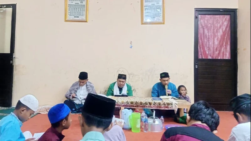 Hidupkan Tradisi NU, MDS Rijalul Ansor Citayam Gelar Nisyfu Sya'ban dan Khataman Kitab Mutiara Ramadhan
