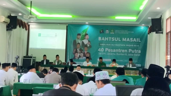 Peringati Haul Ke-6 KH Ali Mustafa Yaqub, LBM NU Tangsel Gelar Bahtsul ...