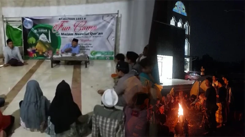 Fun Camp Warnai Peringatan Nuzulul Qur'an PAC JQHNU Plumbon 