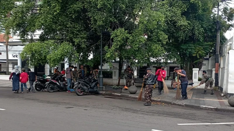 Cara GP Ansor dan Banser Kota Bandung Peringati Harlah ke-88