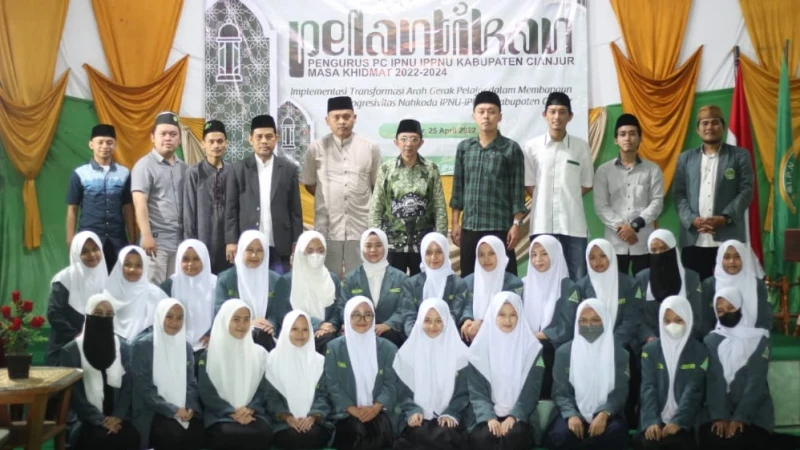 Dilantik, IPNU-IPPNU Kabupaten Cianjur Gaungkan Pelajar Pinunjul