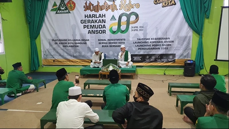 Puncak Harlah ke-88, GP Ansor Kota Bandung Gelar Istighosah Kubro
