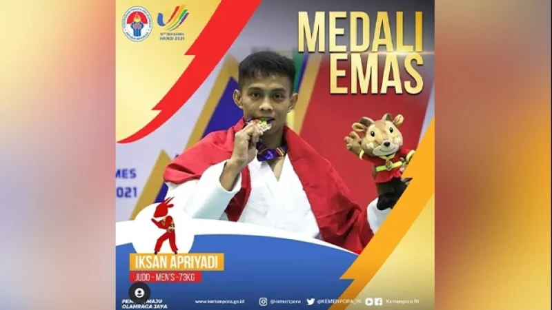 Nahdliyin Singajaya Kabupaten Garut Sumbang Medali Emas dalam Ajang SEA Games 2021 di Vietnam