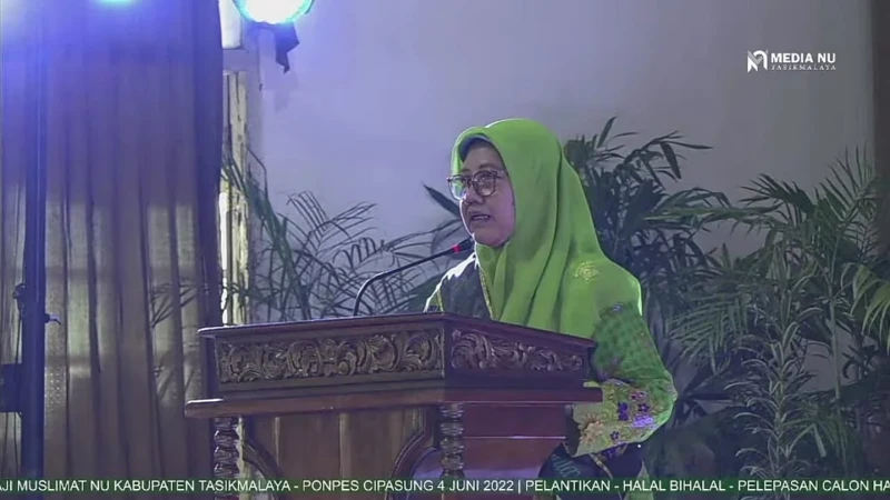 Resmi Dilantik, Muslimat NU Kabupaten Tasikmalaya Prioritaskan Dua Program Unggulan
