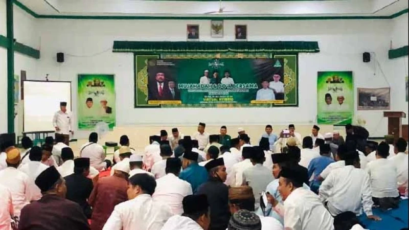 Kemenag dan PCNU Indramayu Gelar Doa Bersama untuk Keselamatan Jamaah Haji Indonesia