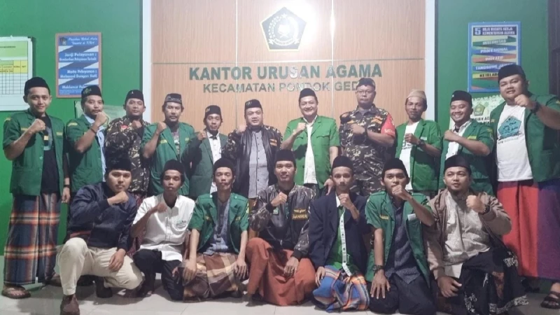 Doakan Keselamatan Jamaah Haji Indonesia, Ansor dan KUA Pondokgede Gelar Mujahadah