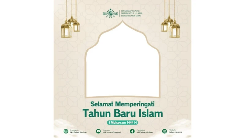 Download Twibbon Tahun Baru Islam 1444 H Disini