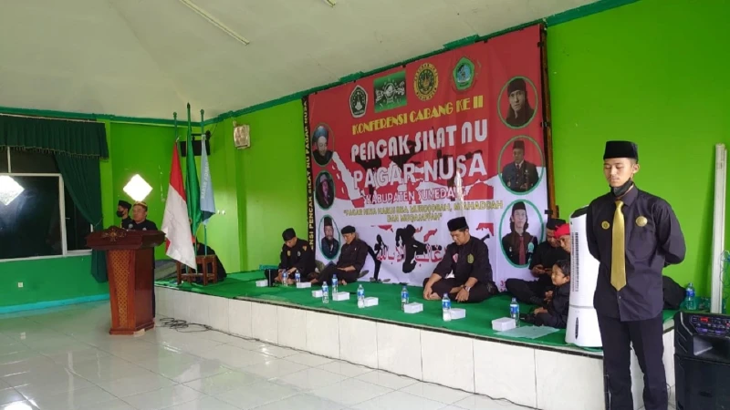 Konfercab PSNU Pagar Nusa Sumedang, Eyang Praja: Jangan Sampai Pencak Silat Terkikis Oleh Kemajuan Zaman