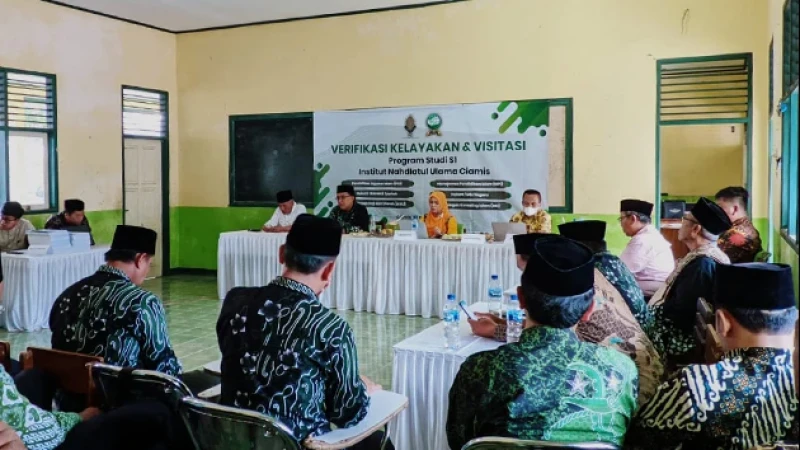 Lakukan Visitasi oleh BAN-PT, KH Arief Ismail Chowas: Insya Allah Berdiri Institut Nahdlatul Ulama Ciamis