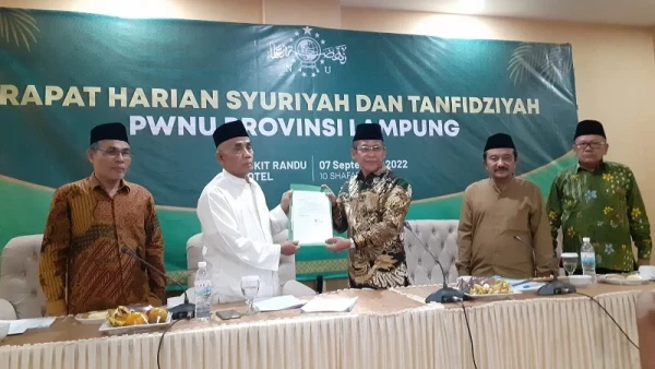 Ketua PWNU Lampung Mengundurkan Diri untuk Berkhidmat di PBNU