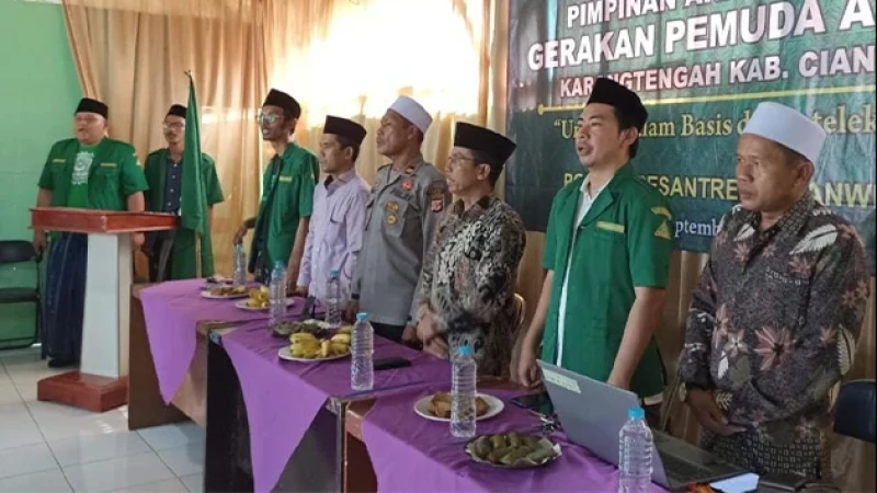 Gelar Konferancab, GP Ansor Karangtengah Cianjur Akhirnya Miliki Ketua Baru