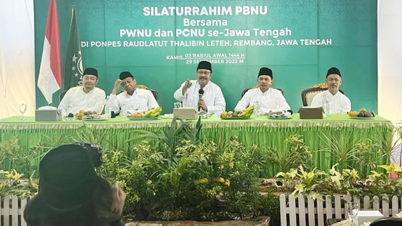 Ketua Umum PBNU: Pertemuan Dengan PW Dan PCNU Di Rembang Untuk Kangenan