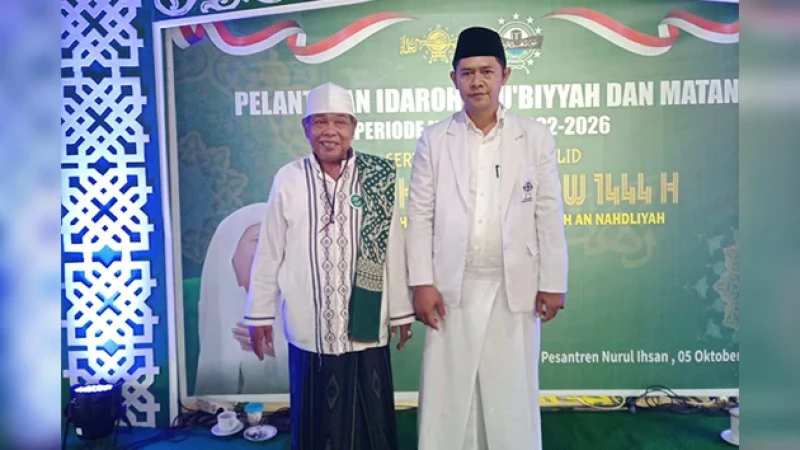 Resmi Dilantik, KH Muhammad An'am Nazily Jadi Mudir Jatman Kabupaten Tasikmalaya 2022-2026