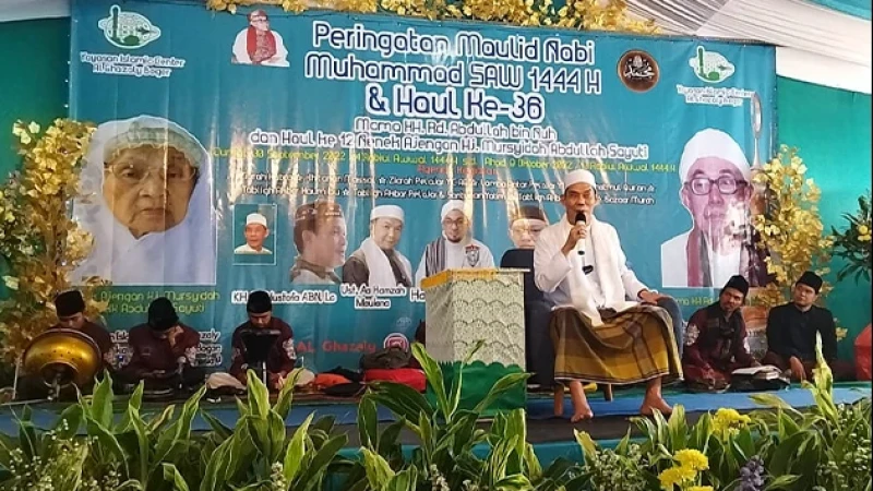 Yayasan Islamic Center Al-Ghazaly Bogor Jadi Tuan Rumah Pagelaran Haul ke-36 Mama Abdullah bin Nuh dan Peringatan Maulid Nabi Muhammad SAW