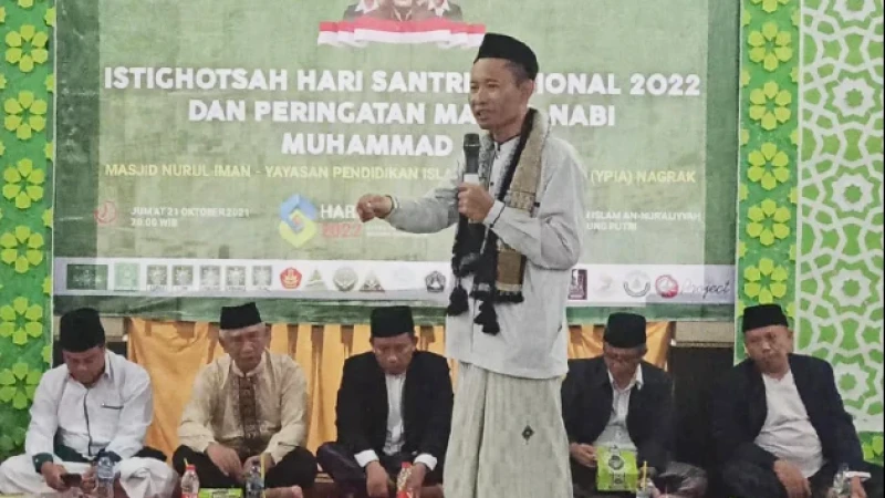 Maulid Nabi SAW dan HSN 2022 di YPI An-Nur Aliyyah Bogor, Kiai Ikrom Ungkap Makna hingga Aktualisasi Santri