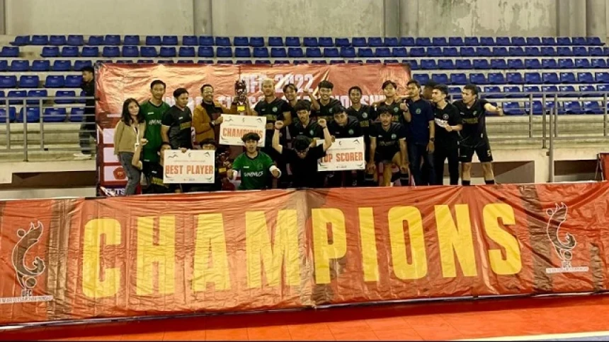 Uninus Bandung Raih Juara 1 pada Turnamen Futsal Perguruan Tinggi Jawa Barat 