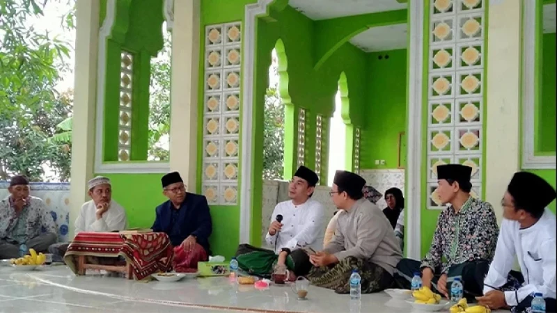 Hadiri Rutinan Ikhwan KHAS Indramayu, Kiai Musthofa Paparkan Dua Fokus Program PCNU Indramayu