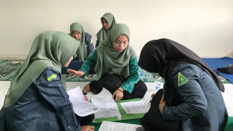 Pelajar NU Kabupaten Tasikmalaya Lakukan Visitasi dan Akreditasi IPNU-IPPNU Singaparna
