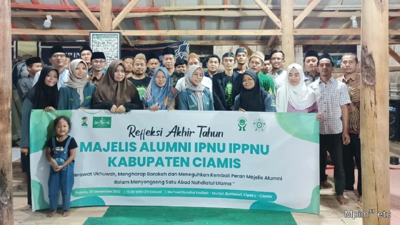 Refleksi Akhir Tahun, Majelis Alumni IPNU-IPPNU Ciamis Jalin Silaturahmi Akbar