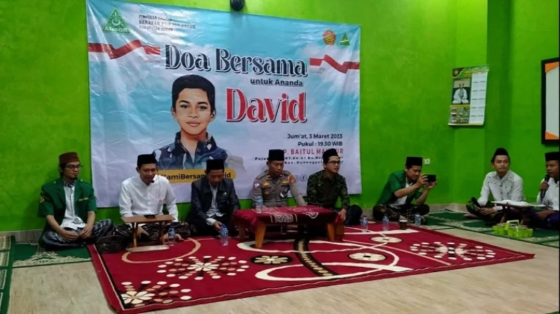 GP Ansor Kabupaten Bogor Doakan Kesembuhan untuk David
